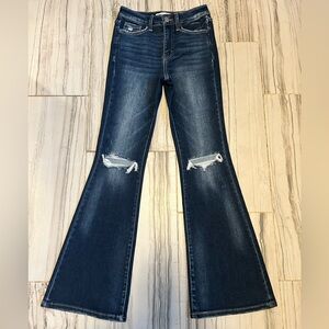 NWOT Flying Monkey High Rise Stretch Flare Jean